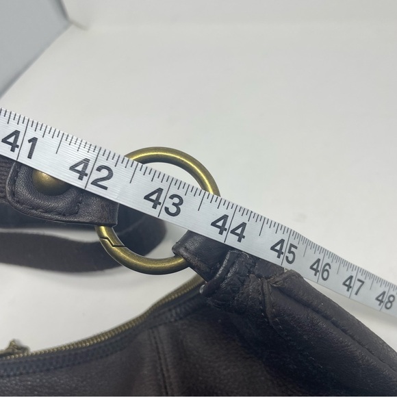 The Sak Brown Leather Crossbody Purse – Adjustable Strap - Picture 11 of 11